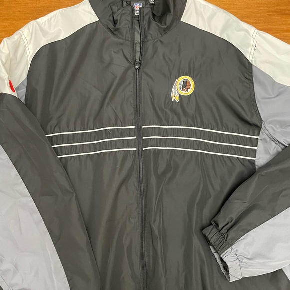 NFL Washington Redskins SI Adult Full Zip LIghtweight Windbreaker Jacket XXL - Picture 7 of 10